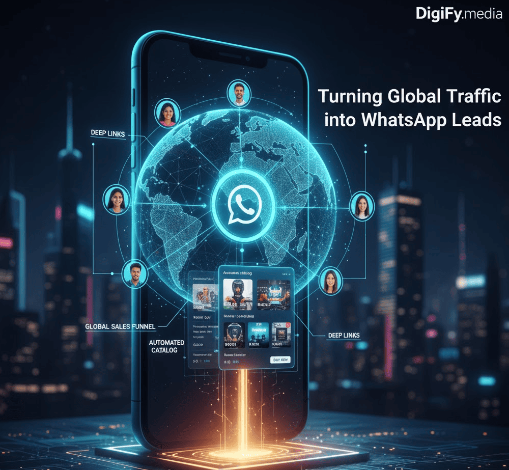 Global Traffic to WhatsApp Leads