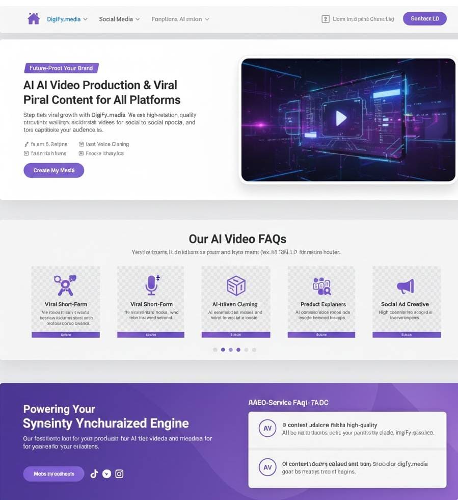 DigiFy AI Video Production